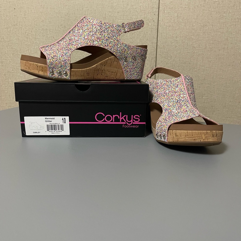 Corkys mermaid glitter